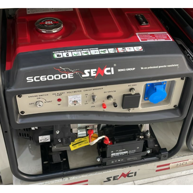 مولد كهرب بنزين 5 .5 كيلو SC6000E  سنسي