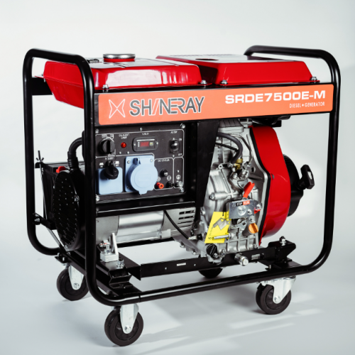 مولد كهرباء7كيلو واط ديزل  - SRDE7500-M - شاينراي 