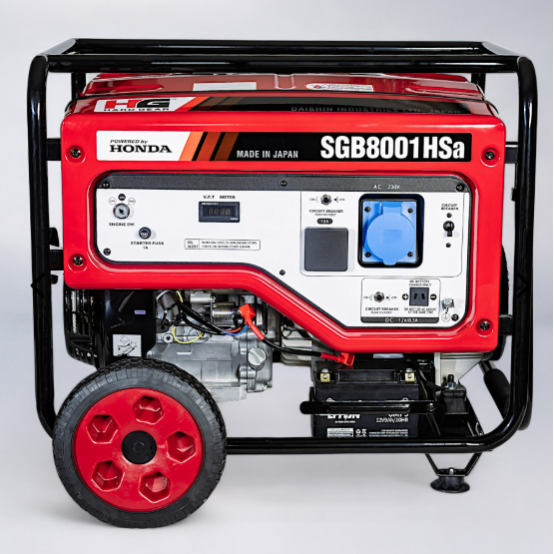 مولد كهرباء 8 كيلو واط هوندا بنزين ياباني SGB8001HSa