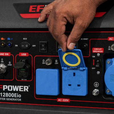 مولد كهرب بنزين 11 كيلو  EF power 12800 انفرتر بنزين صيني 