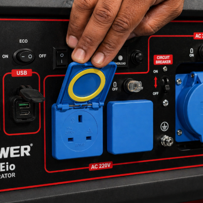 مولد كهرب بنزين 11 كيلو  EF power 12800 انفرتر بنزين صيني 