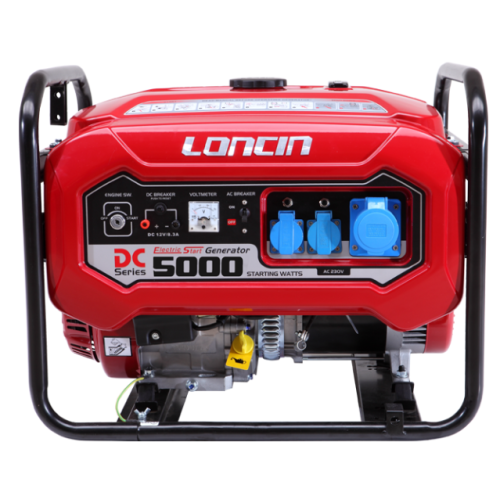 مولد كهرباء لونسن5 كيلو واط   LC5000DCS - بنزين - Loncin - يدوي