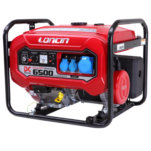 مولد كهرباء  5.5 كيلو واط -  عادي -  LC6500DCS بنزين - Loncin