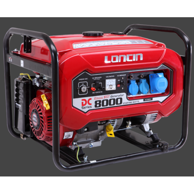 مولد كهرباء7.0 كيلو واط - بنزين - لونسن LC8000 سلف