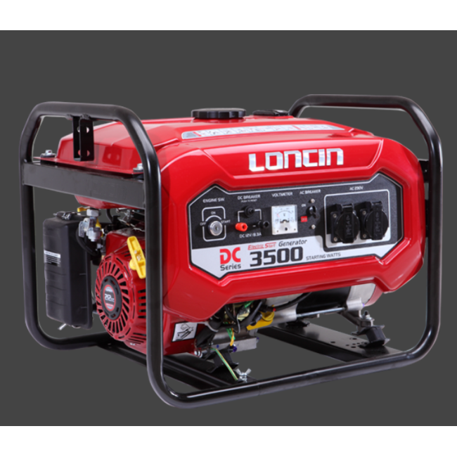 مولد كهرباء  3.3 كيلو واط  -  لونسن  - بنزين LC3500D-DCS يدوي ,سلف