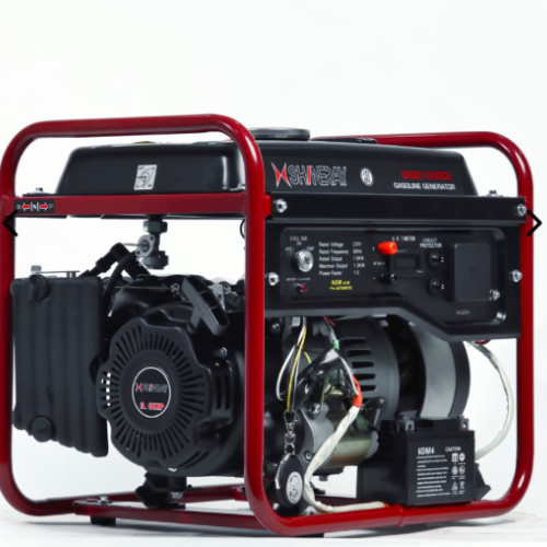 مولد كهرباء 1 كيلو واط (سلف / حبل / ريموت) بنزين شاينري SRGE1500CE