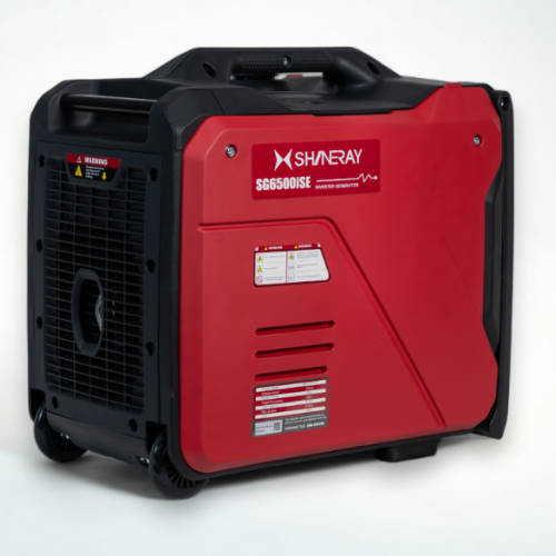 مولد كهرباء  6.5 كيلو كاتم  بنزين  SR6500ISE   شاينيري  