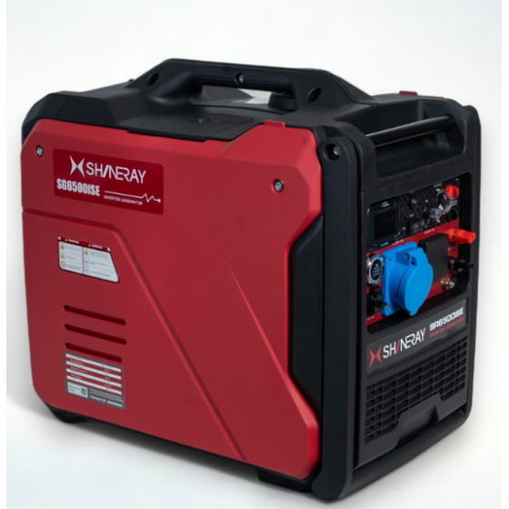 مولد كهرباء  6.5 كيلو كاتم  بنزين  SR6500ISE   شاينيري  