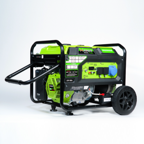 مولد غاز وبنزين8كيلو  -شاينيري -  SRGE8000E   سلف