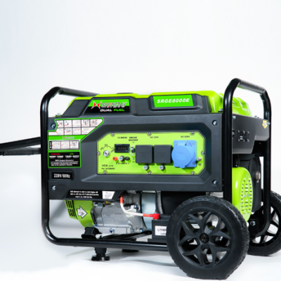 مولد غاز وبنزين8كيلو  -شاينيري -  SRGE8000E   سلف