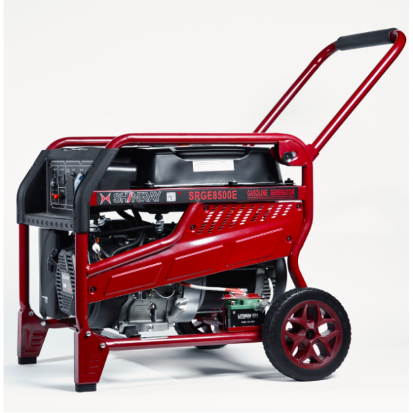 مولد كهرباء 8.5 كيلو واط بنزين شاينري SRGE8500E -سلف / حبل / ريموت