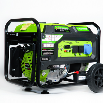 مولد كهرباء 6 كيلو واط بنزين & غاز  شاينري SRGE6000E - سلف 