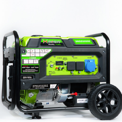 مولد كهرباء 6 كيلو واط بنزين & غاز  شاينري SRGE6000E - سلف 