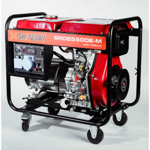 مولد كهرباء 4 كيلو واط ديزل شاينري SRDE4000E-M