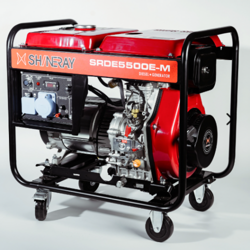 مولد كهرباء 4 كيلو واط ديزل شاينري SRDE4000E-M
