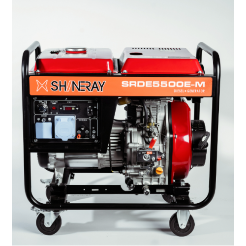 مولد كهرباء 5.5 كيلو واط ديزل شاينري SRDE5500E-M - سلف