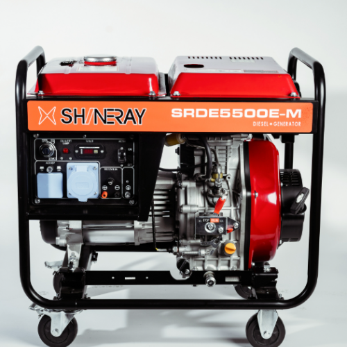 مولد كهرباء 5.5 كيلو واط ديزل شاينري SRDE5500E-M - سلف