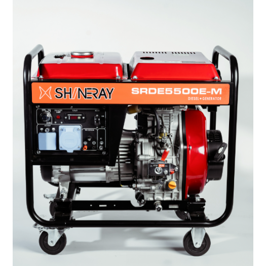 مولد كهرباء 5.5 كيلو واط ديزل شاينري SRDE5500E-M - سلف