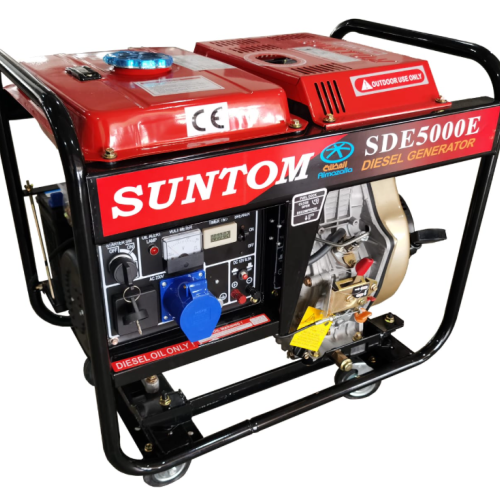 مولد كهرباء 5 كيلو واط - ديزل-سونتوم SDE5000E/S سلف
