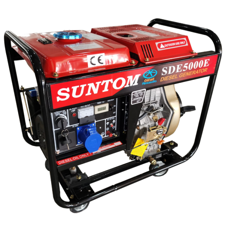 مولد كهرباء 5 كيلو واط - ديزل-سونتوم SDE5000E/S سلف