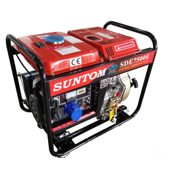 مولد كهرباء 7 كيلو واط - ديزل-سنتوم SDE7500