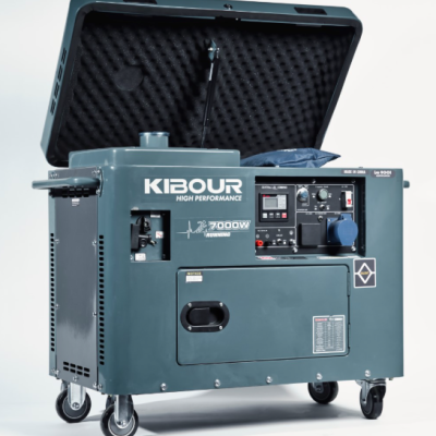 مولد كهرباء كاتم 7كيلو واط S7000CXS-4 بنزين كيبور صيني
