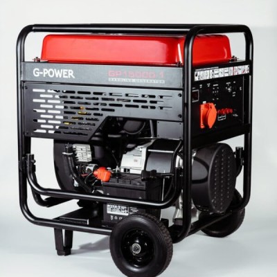 مولد كهرباء 14 كيلو واط بنزين جي باور GP15000-1