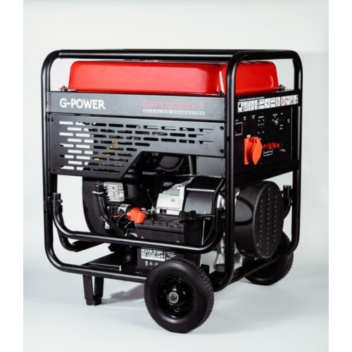 مولد كهرباء 14 كيلو واط بنزين جي باور GP15000-1